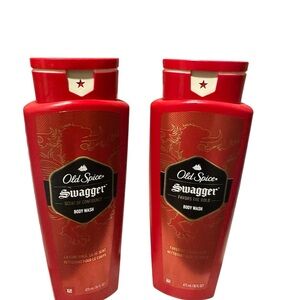 Old Spice Swagger Body Wash 16oz Lot of 2 Scent of Confidence & Favors The Bold